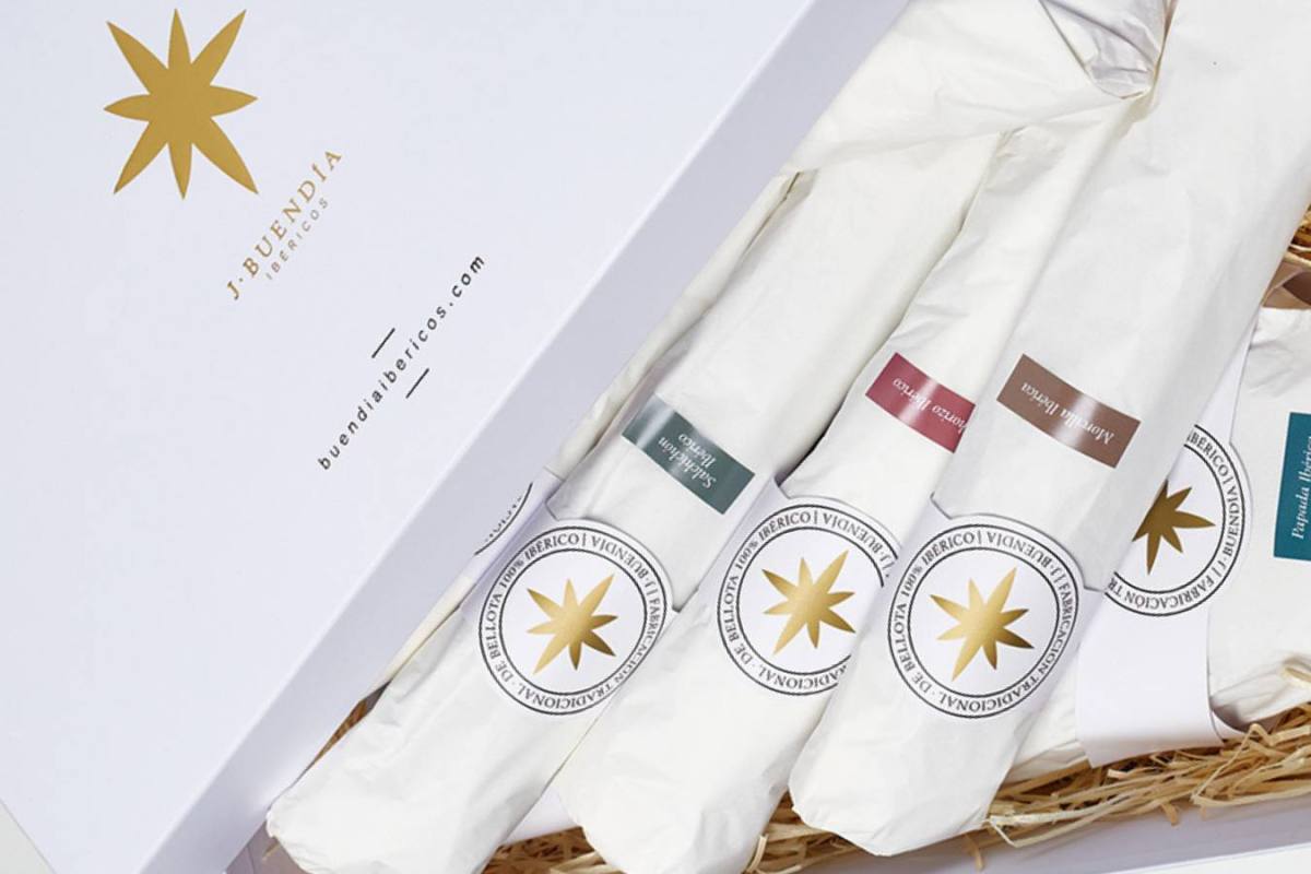 Lote de regalo de Buendía Ibéricos para Navidad