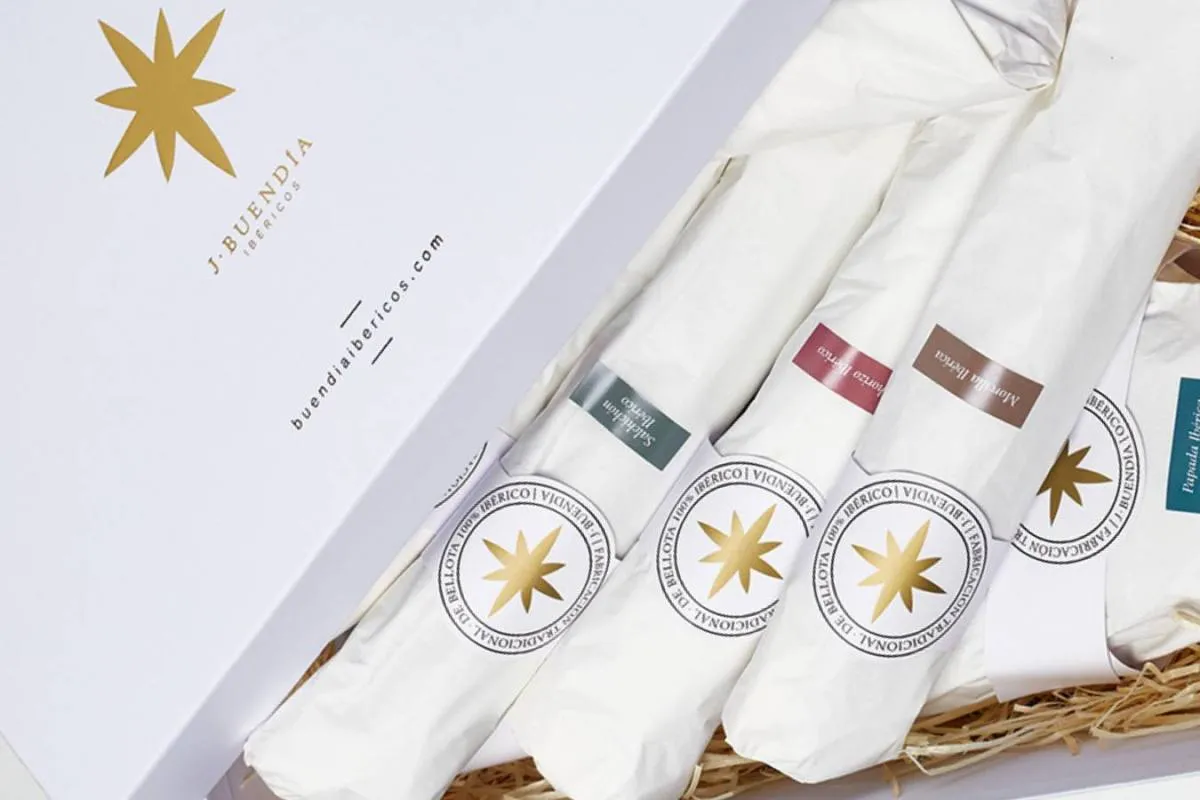 Lote de regalo de Buendía Ibéricos para Navidad
